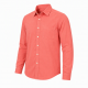 Crew Clothing Company Men's Coral Long Sleeve Button-Up Shirt XL