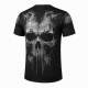Skull T Shirt Gym Clothing Bodybuilding Training Workout Exercise Boxing MMA Top