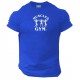 Muscles Gym T Shirt Gym Clothing Bodybuilding Training Workout Exercise MMA Top