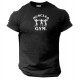Muscles Gym T Shirt Gym Clothing Bodybuilding Training Workout Exercise MMA Top