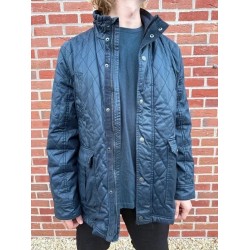 Crew blue waxed jacket XL mens - discontinued