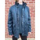 Crew blue waxed jacket XL mens - discontinued