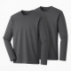 Pair Of Men's Crew Clothing Classic Crew Neck Long Sleeve T Shirts L