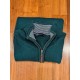 Crew Clothing Company Men's Quarter Zip Jumper Dark Green, Size XXL 2XL