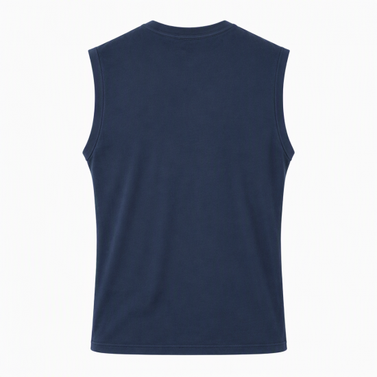 D555 Duke Clothing Fabio Sleeveless Cotton Crew Neck Muscle Vest