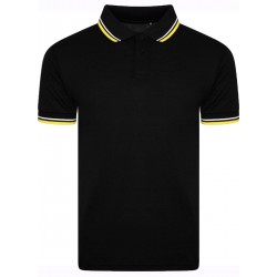 Mens Polo Shirt Short Sleeve Plain Casual Work Wear Uniform Pique Golf Tee Tops