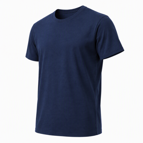 Mens Plain Tee Shirts Short Sleeve Softstyle T-shirt Cotton Blend Regular Top