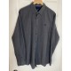 Crew Clothing XL Men's Dark Grey Long Sleeve Shirt Slim Fit Button-Down Smart