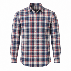 Crew Clothing Co. Men's MEDIUM Check Long Sleeve Cotton Shirt