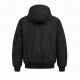 Mens Killjoy Goggle Jacket Hooded Blk Bomber Streetwear Coat Zipper Lightweight