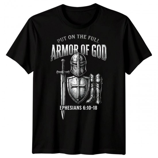 Armour Of God Mens T Shirt Christian Clothing For Bible Verse Christian Gift