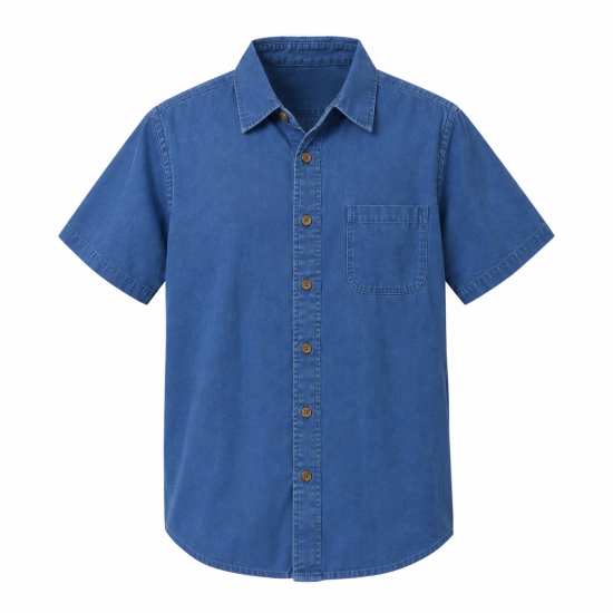 Vintage Acme Clothing Warner Bros Shirt Mens Size M Blue Embroidered 90s