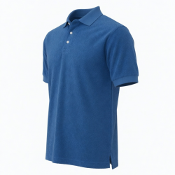 Mens Crew Clothing Blue Towelling Polo Shirt size XL .New With Tags.£40
