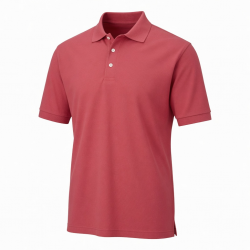CREW CLOTHING MEN'S CLASSIC PIQUE POLO SHIRT - DARK PINK / RED - SIZE L - BNWT