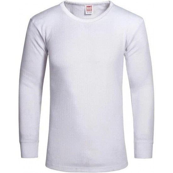 Mens Thermal Long Sleeve T Shirt Underwear Vest Warm Winter Baselayer Top S-2XL