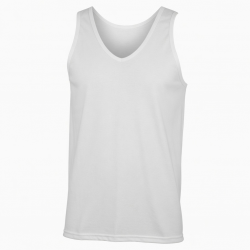 6x Mens Vest Tops 100% Cotton Plain Classic Vests Summer Training Gym Tank Top