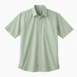 Mens Button Down T Shirt Short Sleeve Summer Holiday Plain Tops Blouse Tee Shirt