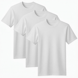 Fruit of the Loom Men's Cotton T Shirts 3 Pack Original Crew Neck Tee SS12