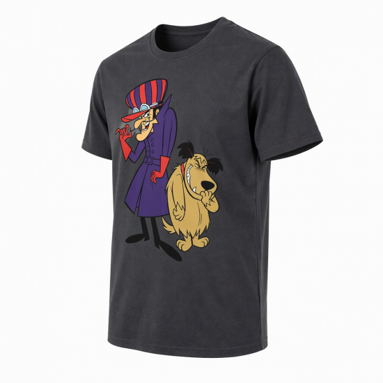 Wacky Races Dastardly And Muttley Retro T-Shirt Shirt Cartoon Hero Mens Clothing