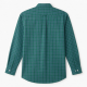 Crew Clothing Men's Cotton Poplin Check Button-Down Shirt Green/Blue XL